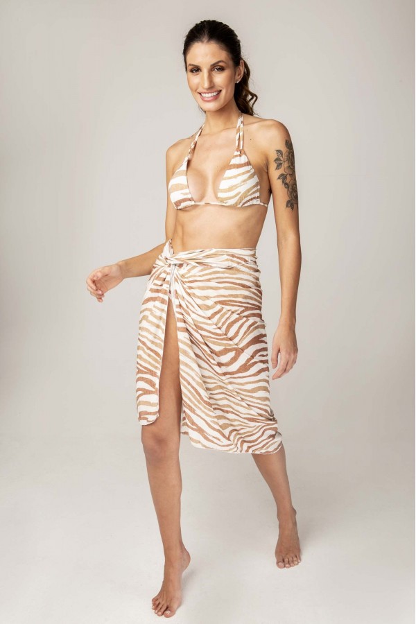 ANIMAL PRINT SARONG/PAROO