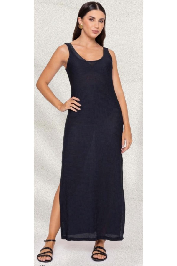 ROBE DEBARDEUR NOIR