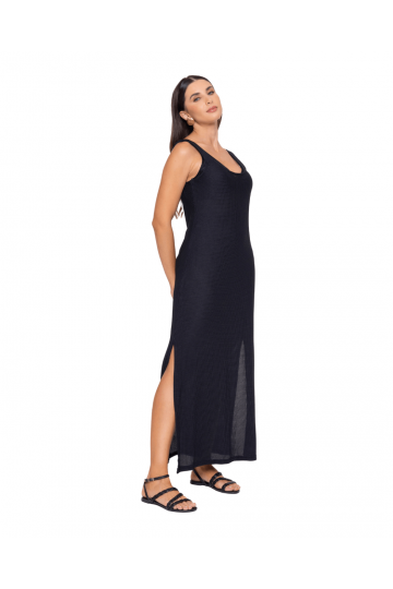 BLACK TANK TOP DRESS