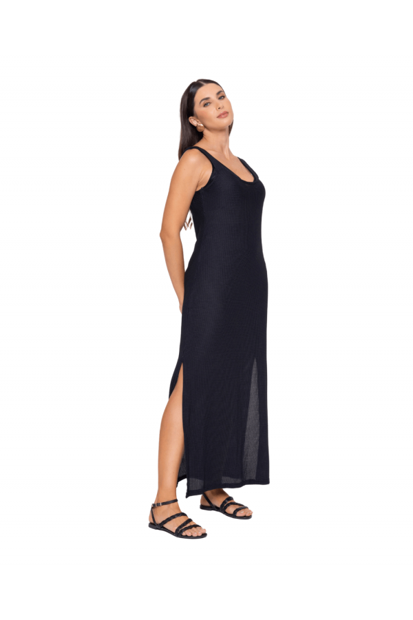ROBE DEBARDEUR NOIR